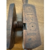 Image 4 : Antique 'RW" Screw Die Box & Sharpening Block w/ Wooden Folding Side Table (29W, 28T) 