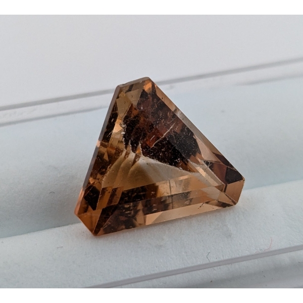 9.96 ct Certified Imperial Topaz gemstone ($11,952 Appraisal)