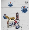 Image 2 :  Collection Of Edmonton Oilers Merchandise, 15-Pack ( TANK AND CONTAINER ONLY , EMPTY NO CONTENTS ) 