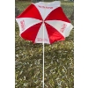 Image 4 : Coca Cola Umbrella, Two Round Plastic Tables, Three Fold out Lawn chairs, Weeny Stix & Gas Cans