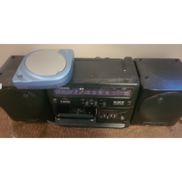 Panasonic RX-CS710 Portable CD/ Radio/ Cassette Player and Toshiba 26AV502R HDTV w/ Remote