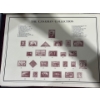 Image 3 : Canadian Gold Plated 92.5% Solid Sterling Silver Replica Stamps Set in Case 455.8g 