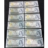 Image 1 : Canadian $1 Bills Consecutive Serial Numbers