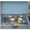 Image 5 : Vintage Tobacco and Syrup Tins with Convinient Wooden Boxes