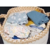 Image 7 : New Born Baby Essentials! Like New 0-3 Months Assorted Clothing, Bibs, Blankets, Nursing Pillow..