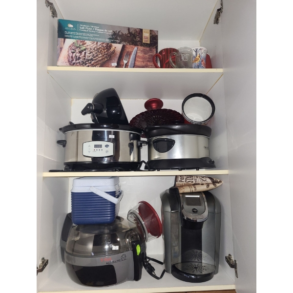 Mugs, Salt Plate, T-Fal Actifry and Keurig 2.0 Coffee Maker, Slow Cooker and More!