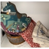 Image 1 : Pimpernel Irish Heritage Collection Placematts w/ Basket Of Vintage Linens