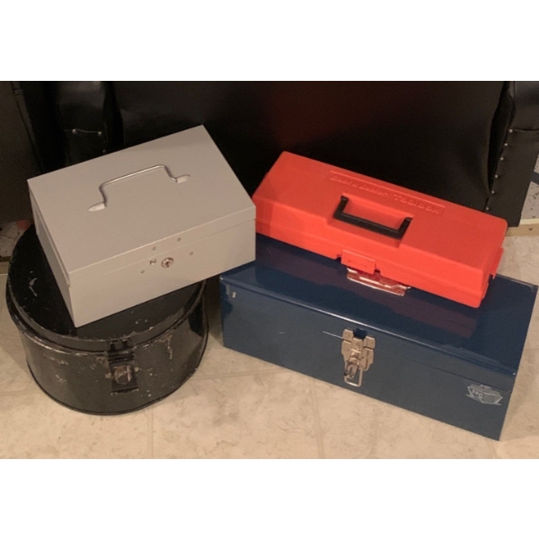 Empty Vessels - 2 Lock Box' Tool Box & More