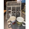 Image 5 : David Carter Brown Dinnerware and Flatware Set