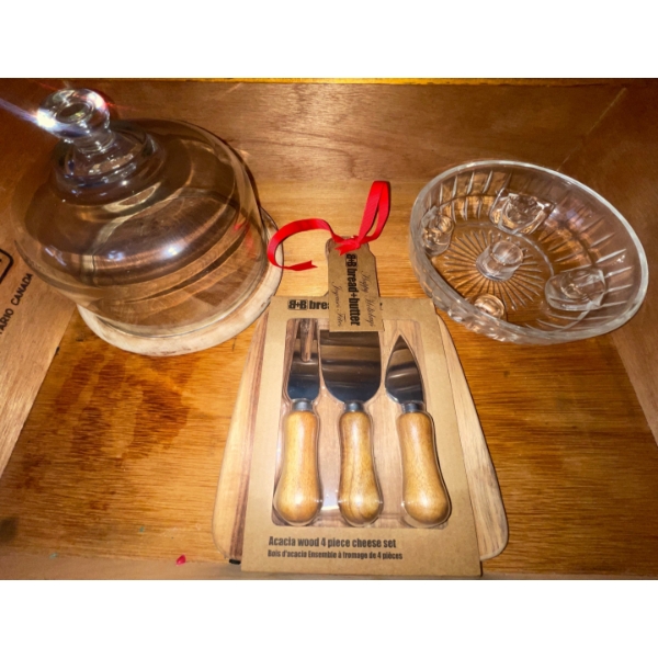 Cheese Set & Serving Items  Gold Filled Cutlery & More