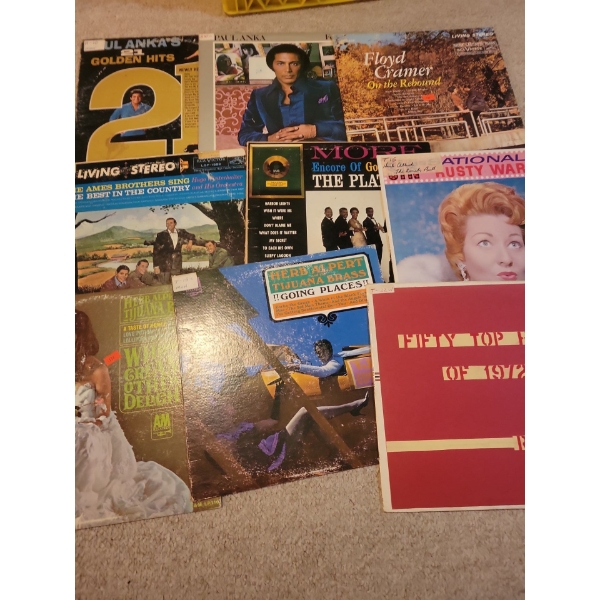 Vinyl Records Collection - Flyodd Cramer Herb Alpert Golden Hits & More