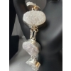 Image 4 : Amethyst and Druzy Amethyst Jewelry Set with Pearls in Stamped .925 Silver