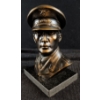 Image 1 : Bronze Nazi Officer Bust 8"Tall 