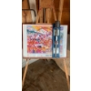 Olympic Banner w/ Olympic Torch 33x28