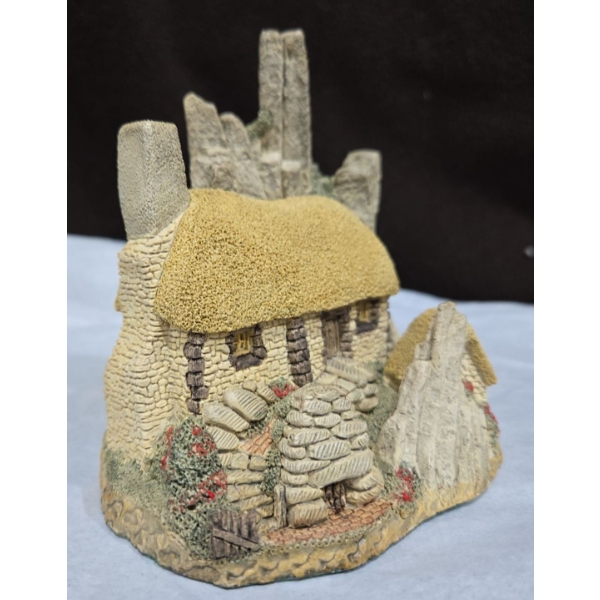 Hand Carving 'Crofters Cottage' By David Winter 