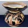 Image 2 : Miniature Cast Iron Wood Burning Stove Copper Cooker Greek Vase & Pair Of Trinket Boxes