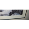 Image 2 : Wolves Numbered Print 1954/3750 by Rankin 26 X 21 Framed Under Glass 