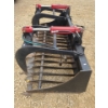 Image 2 : Hydraulic Grapple Skeleton Bucket Attachment for Skid Steer 78 W, 44 D, 32 T 