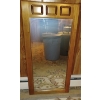 Image 1 : Large Upright Solid Wood Framed Mirror  