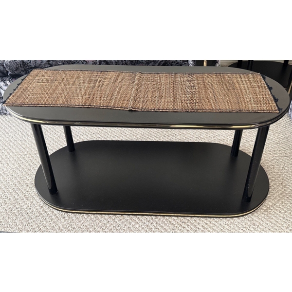 Black Coffee Table - 46W, 20D, 20T 