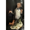 Image 1 : Capodimonte Porcelain Figurine By G. Calle, 10T, Finger Damaged But Included For Repair 