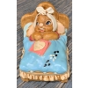 Image 2 : Pendelfin Blue Sleeping Rabbits (Largest is 4" Long): 'Twins', 'Poppet', 'Dodger', and Sick Rabbit 