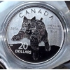 Image 1 : 2014 $20 for $20 The Bobcat - 99.9% Fine Silver Coin - #1