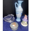 Image 4 : Decorative Collectibles  Milk Glass, SNP Shakers, Baby Shoes & More