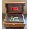 Image 1 : Wooden Music Box - Reuge Edelweiss 'Lara's Theme' Swiss Musical Movement 