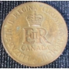 Image 2 : Queen Elizabeth II Coronation Bronze Medallions & Canadian WWII Meat Ration Tokens