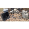 Image 1 : Compost Bin, Garbage Can & Assorted Bricks, Cement Blocks & More