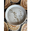 Image 2 : Beaver Flats Pottery Large Plate/Serving Dish with Hanging Stone Plant Holder