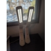 Image 5 : 2 Adjustable LED Desk Lamps w/ Wirelessn Charging & Touch Dimmers 