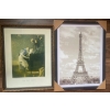 Image 4 : Girly Girl Wall Art - Ballerina Eiffel Tower & More 16x21