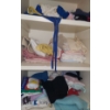 Image 1 : Contents of Linen Closet Including Box of Women's Clothes (Various Sizes)