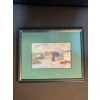 Image 9 : Framed Art Lot Featuring Prints and Watercol