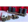 Image 1 : Corgi Int. Heavy Haulers International Transtar w/ Flatbed And Tire Load 1:50 Scale Ltd Ed Certifica