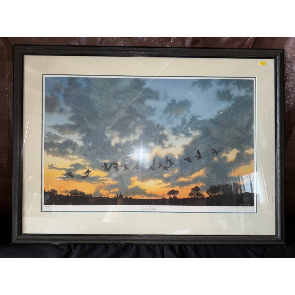 Liz Mitten Signed & Numbered Print - Ducks Unlimited 50x28