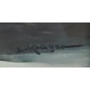 Image 2 : Framed Print of Roses Under Glass 33 X 17, Signature Illegible 