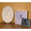 Image 1 : Lladro Nativity Birth Plaque 4 x 2.5 and Lladro Porcelain Brand Marker 5 x 7
