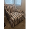 Image 2 : Clayton Marcus Upholstered Armchair With Striped Fabric