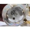 Image 9 : Vintage Europen Gold Plated Tea Set: Teapot 7 T, Mini Cups, Saucers 4.5" Diameter, Sugar Bowl 