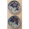 Image 1 : Antique Chinese Porcelain Koi Fish Plates 12"Diameter 