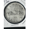 Image 2 : Canadian 1952 One Dollar Coin 