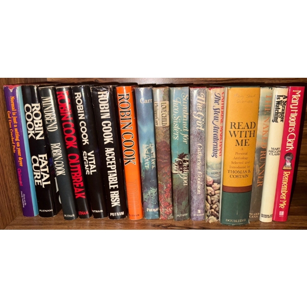 Assorted Hard Cover Books - Robyn Cook & More