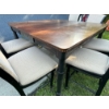 Image 1 : Dinning Table With Six Chairs (60" X 60" X 37")