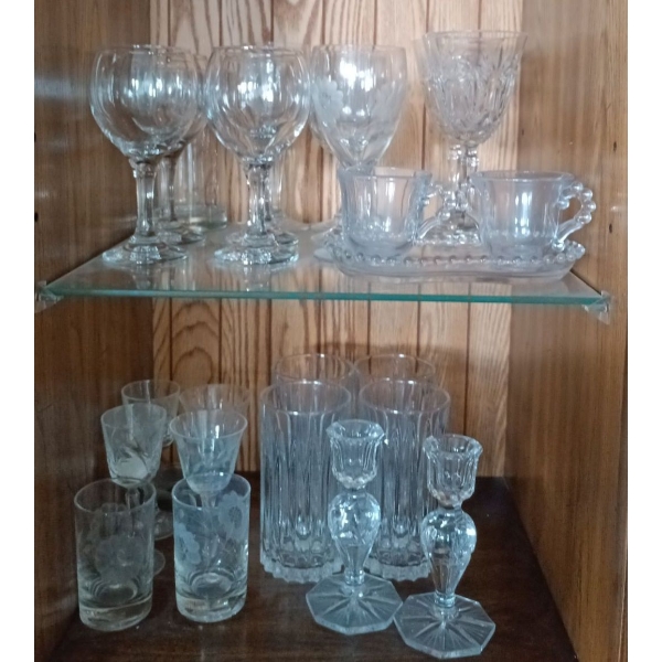 Assortment Of Barware Glassware