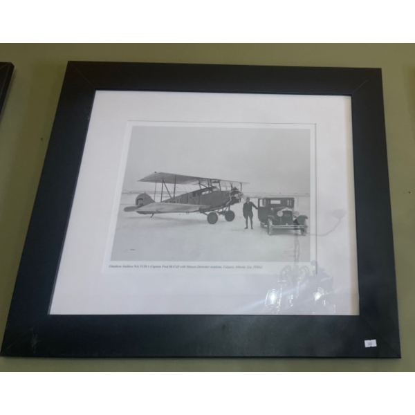 Glen Bow Archive Museum NA5120-1 Captain Fred McCall With Stinson Detrove Airplane Calgary 1920s 30