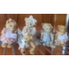 Image 1 : Cherished Teddies-Patrice, Child of Love, Benji, April, Child of Kindness,Child of Hope-Tallest: 3 T