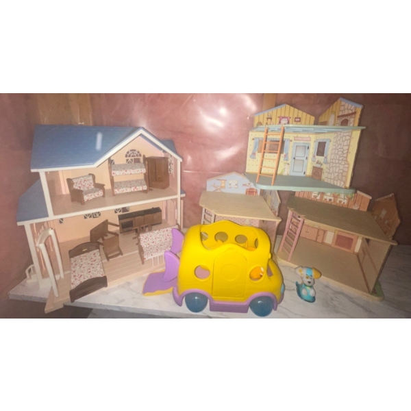 Multi Piece Children's Playset - Swing Set w/ Underwater Scene 6T